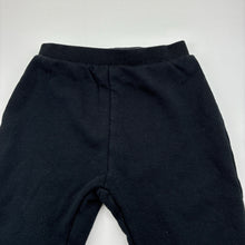 Load image into Gallery viewer, Unisex Dymples, black fleece lined track pants, FUC, size 2,  
