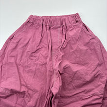 Load image into Gallery viewer, Girls Ola MiMi, lightweight cotton wide leg pants, elasticated, Inside leg: 40cm, EUC, size 6-7,  