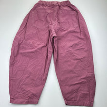 Load image into Gallery viewer, Girls Ola MiMi, lightweight cotton wide leg pants, elasticated, Inside leg: 40cm, EUC, size 6-7,  