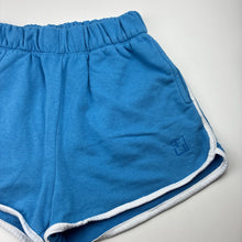 Load image into Gallery viewer, Girls Tilii, blue casual shorts, elasticated, GUC, size 16,  