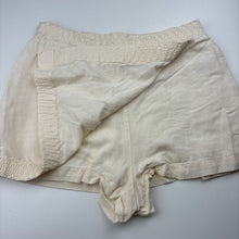 Load image into Gallery viewer, Girls Tilii, cotton lined shorts / skort, elasticated, EUC, size 14,  