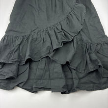 Load image into Gallery viewer, Girls Country Road, cotton / linen skirt, elasticated, L: 59cm at back, GUC, size 10,  