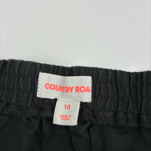 Load image into Gallery viewer, Girls Country Road, cotton / linen skirt, elasticated, L: 59cm at back, GUC, size 10,  