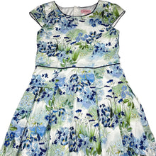 Load image into Gallery viewer, Girls REVIEW, lined floral party / formal dress, EUC, size 14, L: 83cm