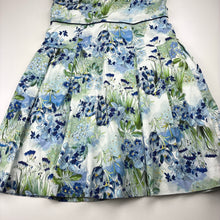 Load image into Gallery viewer, Girls REVIEW, lined floral party / formal dress, EUC, size 14, L: 83cm
