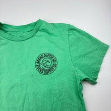 Load image into Gallery viewer, Unisex Jacks, green cotton tee / top, surf, GUC, size 10,  