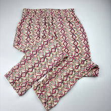 Load image into Gallery viewer, Girls Tahlia by Minihaha, linen blend pants, elasticated, Inside leg: 58cm, GUC, size 12,  
