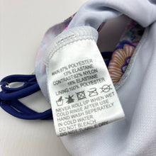 Load image into Gallery viewer, Girls Minihaha, colourful floral swim top, EUC, size 14,  