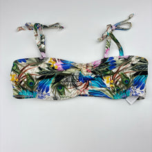 Load image into Gallery viewer, Girls AQUA BLU, 2 piece swim set, peacock feathers, EUC, size 14,  