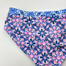 Load image into Gallery viewer, Girls colourful, swim bottoms, no labels, W: 30.5cm across unstretched, EUC, size 14,  
