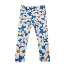 Load image into Gallery viewer, Girls Brilliant Basics, floral stretchy leggings, Inside leg: 32cm, FUC, size 3,  
