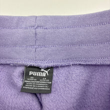 Load image into Gallery viewer, Girls PUMA, fleece lined track pants, marks front &amp; back, Inside leg: 59.5cm, FUC, size 10-12,  