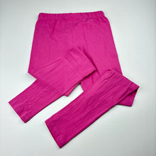 Load image into Gallery viewer, Girls Brilliant Basics, pink stretchy leggings, Inside leg: 52cm, EUC, size 7,  