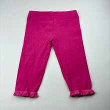 Load image into Gallery viewer, Girls Target, pink cropped leggings, Inside leg: 24cm, FUC, size 4,  