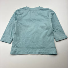 Load image into Gallery viewer, Girls Mango, cotton long sleeve tee / top, stars, FUC, size 1,  