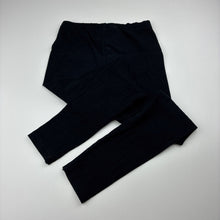 Load image into Gallery viewer, Girls Anko, black stretchy leggings, Inside leg: 51cm, FUC, size 9,  