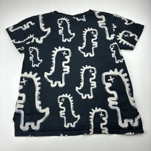 Load image into Gallery viewer, Boys Rock Your Kid, cotton tee / top, dinosaurs, mark on front, FUC, size 7,  