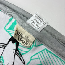Load image into Gallery viewer, Unisex Milk &amp; Masuki, organic cotton baby blanket, penguins, 88cm x 98cm, light marks, FUC, size 0000-00,  