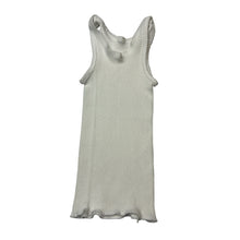 Load image into Gallery viewer, Unisex Bonds, white ribbed cotton singlet top, EUC, size 00,  