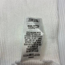 Load image into Gallery viewer, Unisex Bonds, hand embroidered ribbed cotton singlet top, EUC, size 0000,  