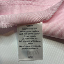 Load image into Gallery viewer, Girls 4 Baby, hand embroidered ribbed cotton singlet top, GUC, size 0000,  