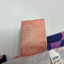 Load image into Gallery viewer, Girls B&amp;L, X Ellie Whittaker cotton pyjama tee / top, wash fade, FUC, size 5,  