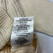 Load image into Gallery viewer, Unisex Lily &amp; Dan, knitted sweater / jumper, teddy bear, EUC, size 1,  