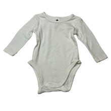 Load image into Gallery viewer, Unisex Dymples, white cotton bodysuit / romper, GUC, size 000,  
