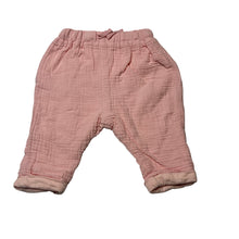 Load image into Gallery viewer, Girls Dymples, lined crinkle cotton pants, elasticated, FUC, size 00,  