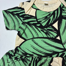 Load image into Gallery viewer, Girls Milk &amp; Masuki, organic cotton blend romper dress, NEW, size 000, L: 34cm