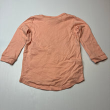 Load image into Gallery viewer, Girls Milk &amp; Masuki, soft feel organic cotton long sleeve top, cat, EUC, size 3,  
