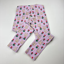 Load image into Gallery viewer, Girls Seed, stretchy leggings, rabbits, Inside leg: 42.5cm, FUC, size 5,  