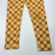 Load image into Gallery viewer, Girls Cotton On, retro floral stretchy leggings, Inside leg: 49cm, FUC, size 7,  