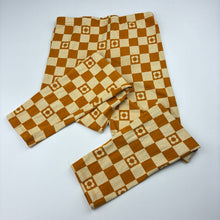 Load image into Gallery viewer, Girls Cotton On, retro floral stretchy leggings, Inside leg: 49cm, FUC, size 7,  