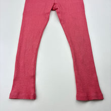 Load image into Gallery viewer, Girls KID, organic cotton blend leggings, Inside leg: 33cm, GUC, size 3,  