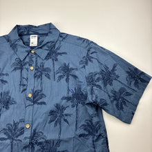 Load image into Gallery viewer, Boys Anko, blue cotton short sleeve shirt, EUC, size 14,  