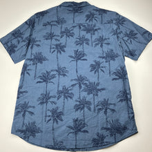 Load image into Gallery viewer, Boys Anko, blue cotton short sleeve shirt, EUC, size 14,  