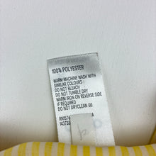 Load image into Gallery viewer, Girls Anko, yellow stripe sheer sleeveless blouse, light mark on back, FUC, size 8,  