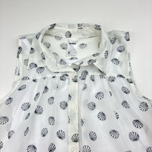 Load image into Gallery viewer, Girls Anko, sheer sleeveless blouse, camisole inner, GUC, size 8,  