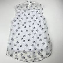 Load image into Gallery viewer, Girls Anko, sheer sleeveless blouse, camisole inner, GUC, size 8,  