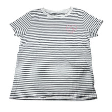 Load image into Gallery viewer, Girls Target, striped organic cotton tee / top, GUC, size 12,  