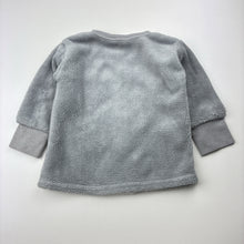 Load image into Gallery viewer, Boys Baby Berry, fleece winter pyjama top, rabbit, FUC, size 1,  