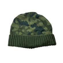 Load image into Gallery viewer, Boys Anko, khaki camo print knit hat / beanie, EUC, size 7-10,  