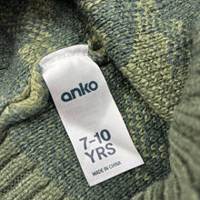 Load image into Gallery viewer, Boys Anko, khaki camo print knit hat / beanie, EUC, size 7-10,  