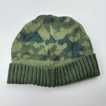 Load image into Gallery viewer, Boys Anko, khaki camo print knit hat / beanie, EUC, size 7-10,  