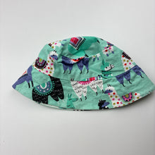 Load image into Gallery viewer, Girls Scoken, reversible cotton bucket hat, circum: 48cm, FUC, size 0,  