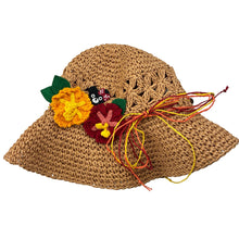 Load image into Gallery viewer, Girls Miki House, embellished bucket hat, EUC, size 1-3,  