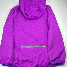 Load image into Gallery viewer, Girls purple, lightweight sports hooded jacket / top, EUC, size 14,  