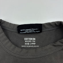 Load image into Gallery viewer, Womens Cotton On, ACDC cropped stretchy tee / top, GUC, size XXS,  