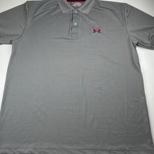 Load image into Gallery viewer, Mens Under Armour, Heatgear loose fit sports polo shirt, armpit to armpit 57cm, EUC, size 2XL,  